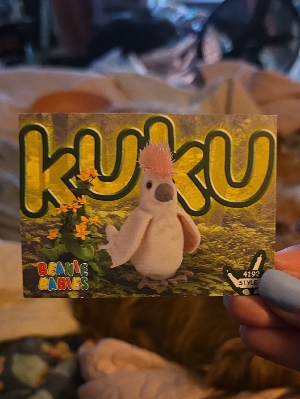 Ty Kuku Beanie Baby Collectible Trading Card